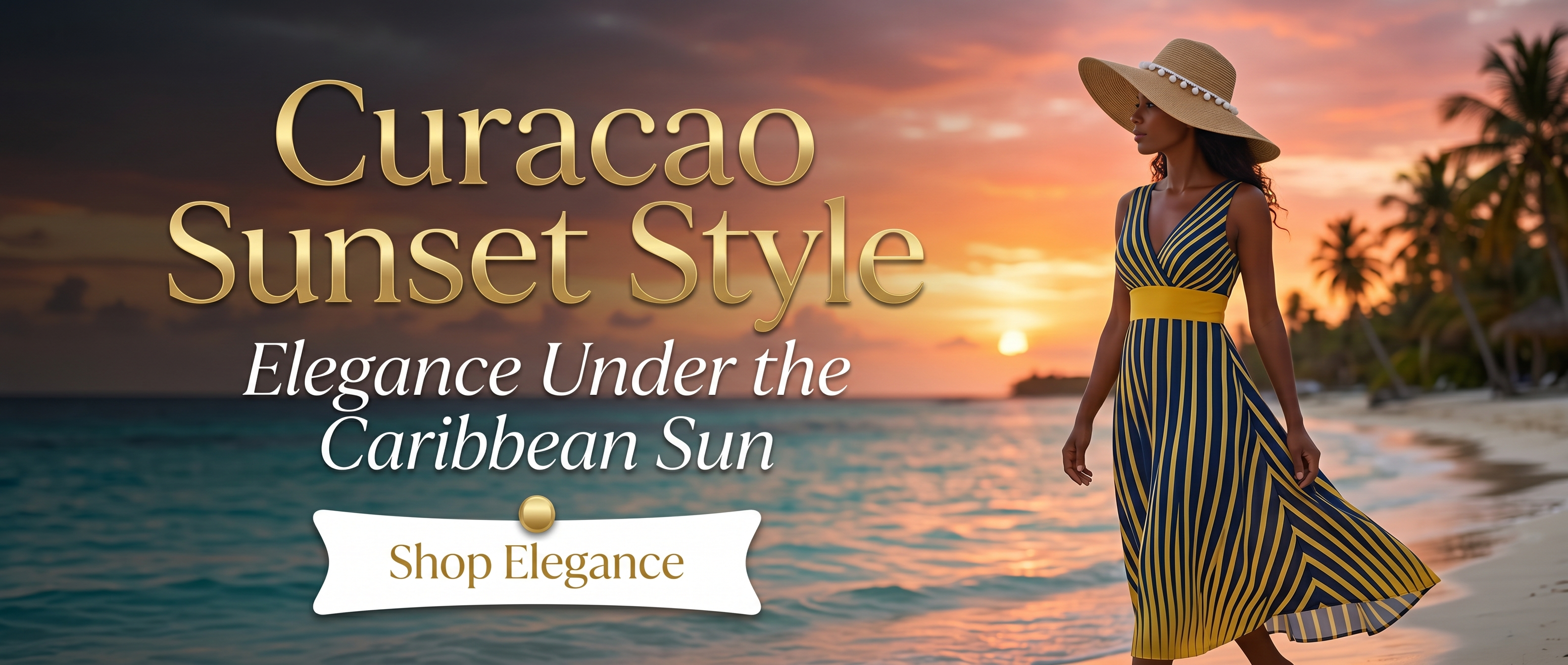 Curaçao sunset elegance fashion